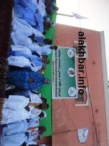 جانب من حضور المهرجان المنعقد مساء اليوم في مدينة نواذيبو (تصوير الأ?