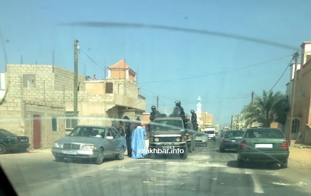 وحدة من الحرس تعيد فتح الطريق في الفلوجة بمقاطعة عرفات اليوم (الأخبا?