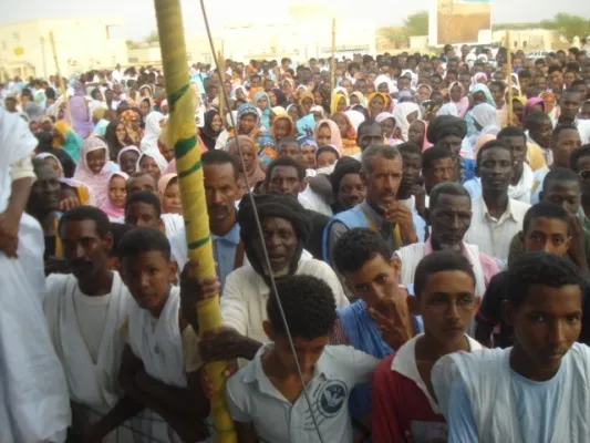 الشيخ ولد حننا شيخ مقاطعة باسكنو ورئيس لجنة الأزمة المشكلة من الشيوخ