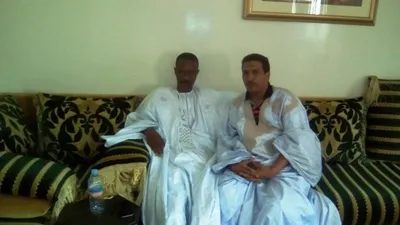 منسق حملة الدستور الوزير جا مختار ملل أثناء مقابلته مع الأخبار بمدين