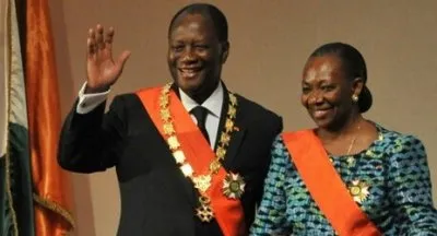 هينرييت داغري الرئيسة الجديدة لحزب تجمع الجمهوريين بساحل العاج رفقة