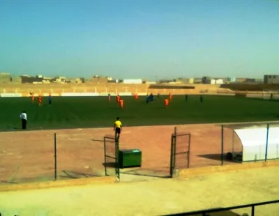جانب من الملعب الذي احتضن المباراة بين أف س نواذيبو والكونكورد (تصوي?