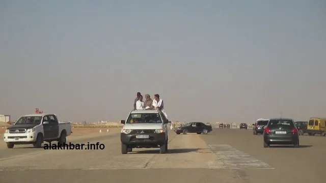 الشرطة طاردت سيارات المشاركين في المسيرة مساء اليوم (الأخبار) 