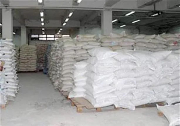 أحد المخازن التابعة للشركة الوطنية للإيراد والتصدير سونمكس