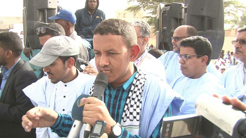 رئيس المبادرة الطلابية لمناهضة الاختراق الصهيوني وللدفاع عن القضاي?