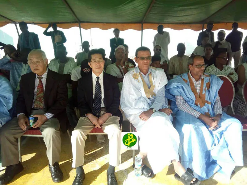 الأمين العام لوزارة الشباب والرياضة، والسفير الياباني خلال اختتام ا