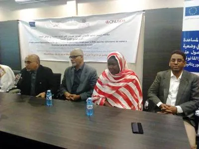 جانب من الملتقي المنظم في مدينة نواذيبو 