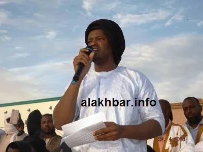 المنسق الجهوي للميثاق الوطني المعلوم أوبك أثناء كلمته مساء اليوم / ت?