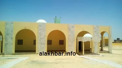 جانب من المسجد المدشن في نواذيبو بعد 5 سنوات 