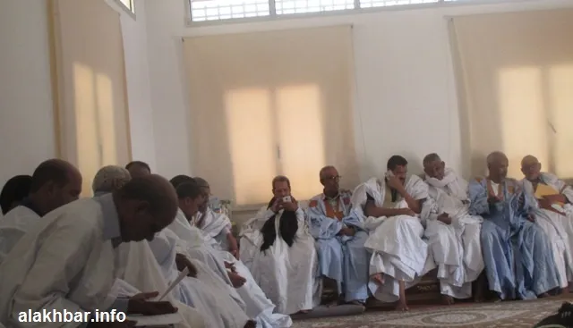 وقفة احتجاجية للأطباء المضربين أمام مستشفى الشيخ زايد في نواكشوط (ال