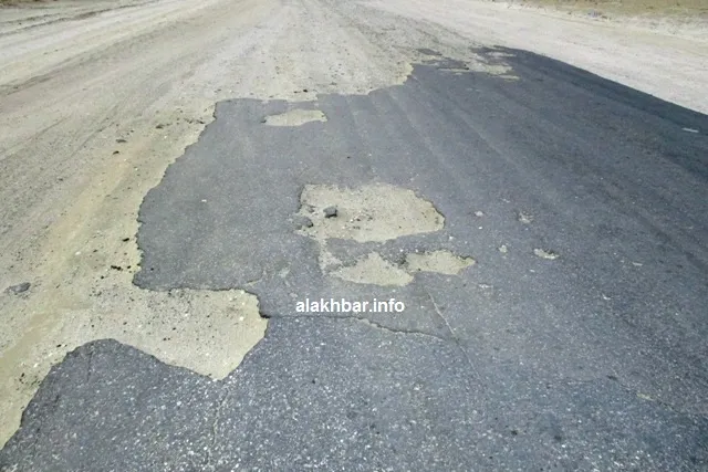 أحد مقاطع طريق الأمل أطول الطرق في البلاد، حيث يتجاوز طوله 1000 كلم وير