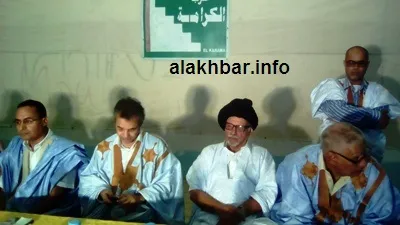 جانب المؤتمر من الصحفي الذي عقده النائب البرلماني القاسم ولد بلالي (?