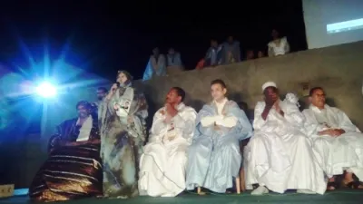 جانب من سهرة حزب الكرامة في حي بغداد الشعبي الليلة البارحة / تصوير ال?