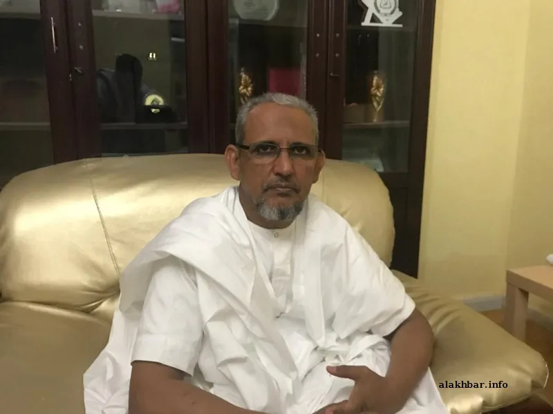 رئيس حزب التجمع الوطني للإصلاح والتنمية "تواصل" محمد محمود ولد سييدي 