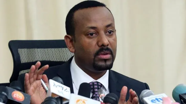 أبي أحمد رئيس الوزراء الأثيوبي.