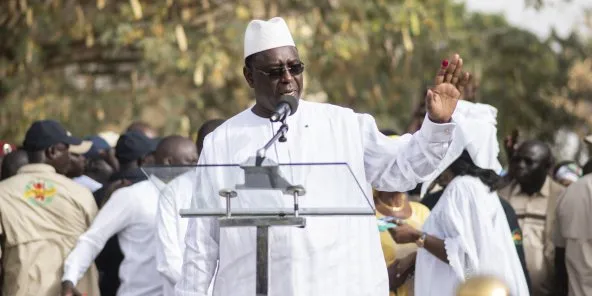 الرئيس السنغالي ماكي صال