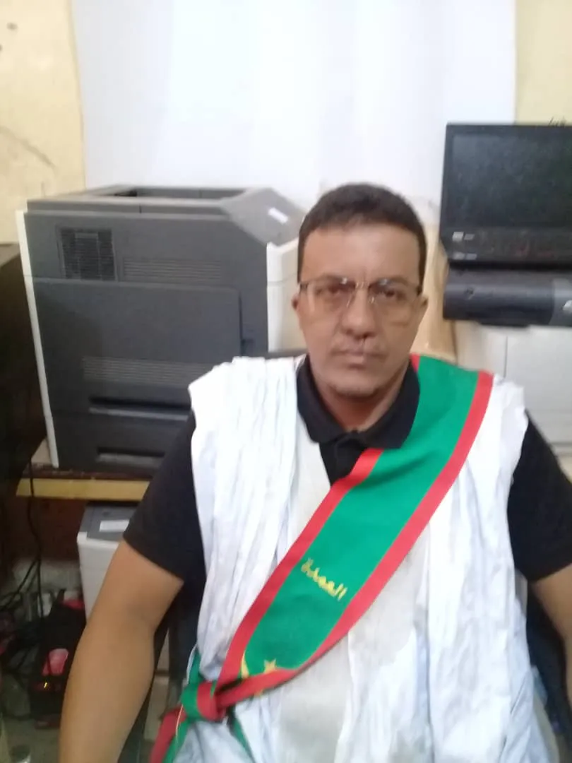 عمدة بلدية العرية محمدن ولد أمغر
