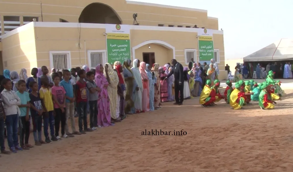 من حفل افتتاح العام الدراسي الجديد 2019/2019 في نواكشوط بحضور الرئيس محم?