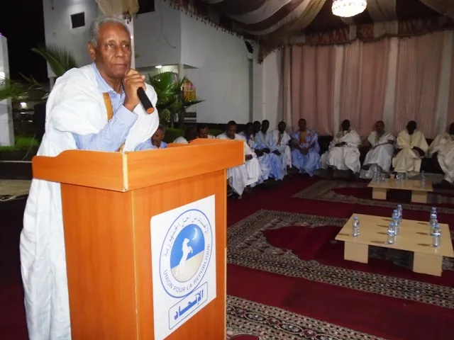 رئيس كتلة الاتحاد من أجل الجمهورية النائب احبيب ولد اجاه 