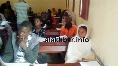جانب من تلاميذ نواذيبو في امتحانات سابقة/ أرشيف الأخبار 