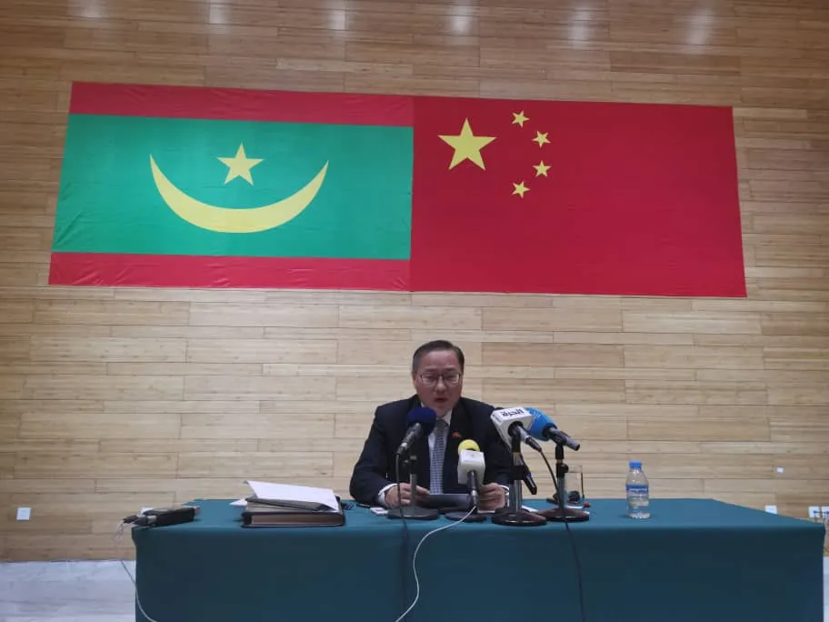  بقلم السفير الصيني بنواكشوط ازهانغ جانكو