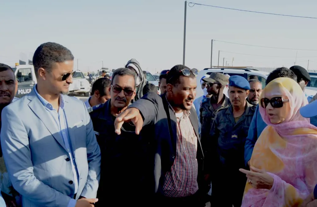 الرئيس المدير العام لشركة كنز للتعدين الحسين ولد محمد عباس