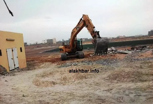 يستمر تحطيم المرفق الرياضي إلى زوال اليوم/ الأخبار