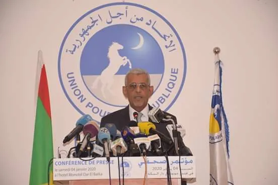 رئيس حزب الاتحاد من أجل الجمهورية سيدي محمد ولد الطالب أعمر