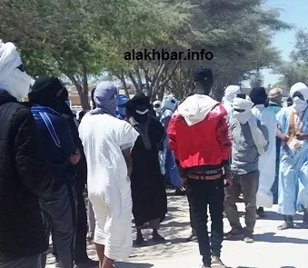 جاب من احتجاج البحارة في نواذيبو / الأخبار