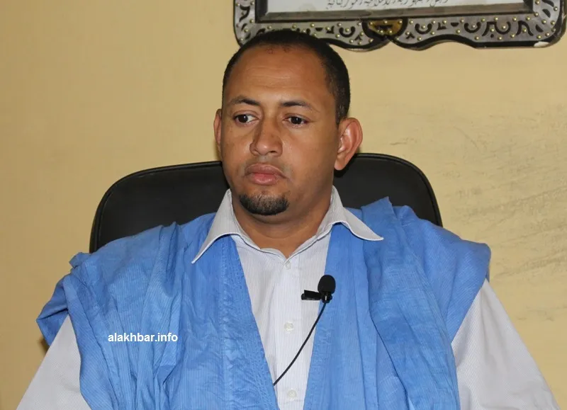 عمدة بلدية كوبني بولاية الحوض الغربي عثمان ولد سيدي أحمد لحبيب خلال ?