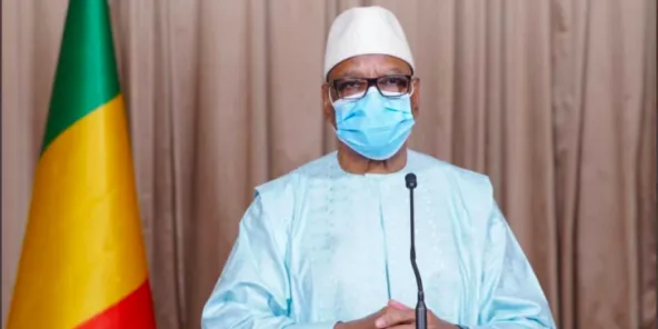 الرئيس المالي إبراهيم بوبكر كيتا