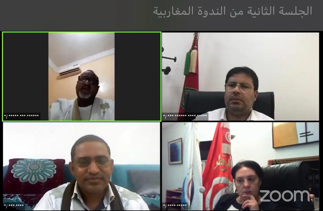 بعض المشاركين في الندوة المغاربية