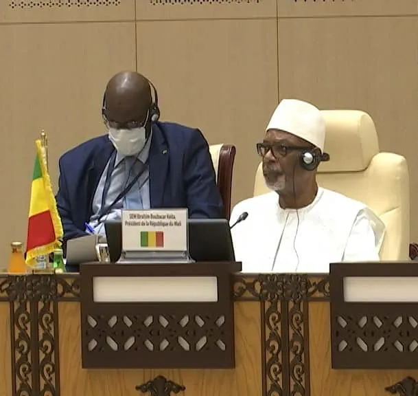 الرئيس المالي إبراهيم بوبكر كيتا