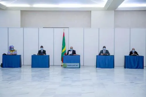 مجلس الوزراء خلال اجتماعه الأربعاء قبل الماضي (وما)