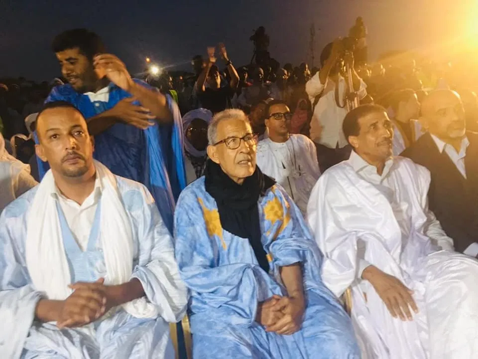 قادة الائتلاف خلال نشاط جماهيري سابق