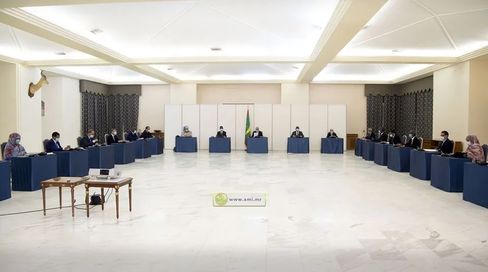 مجلس الوزراء خلال اجتماعه اليوم (وما)