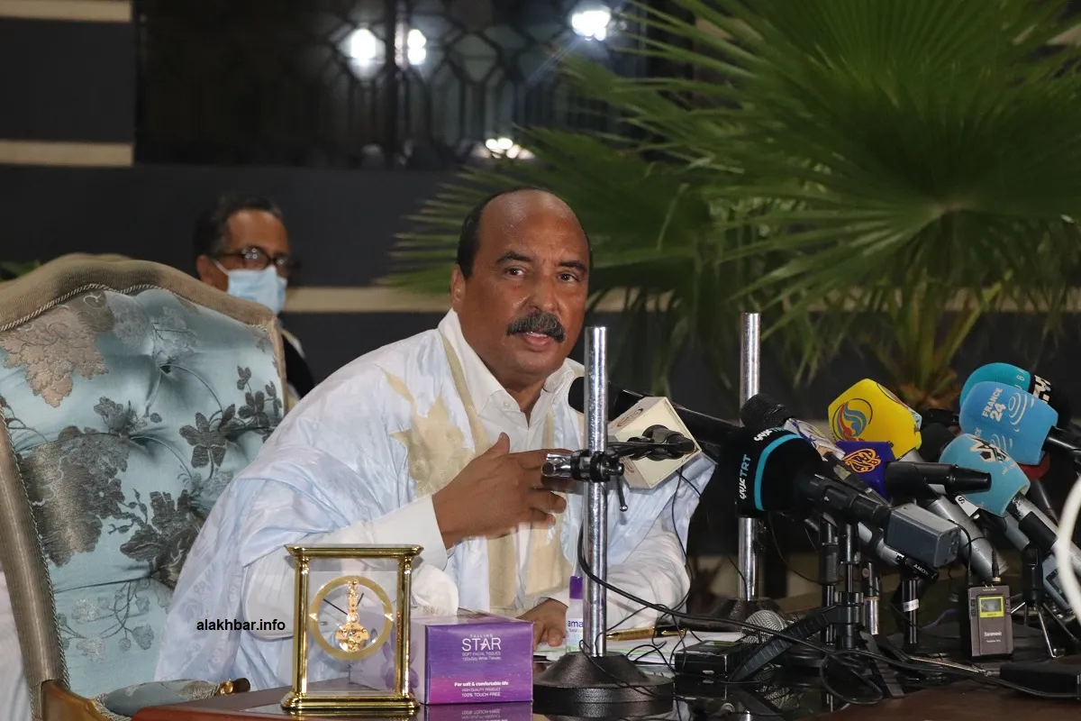 محمد ولد عبد العزيز: الرئيس السابق