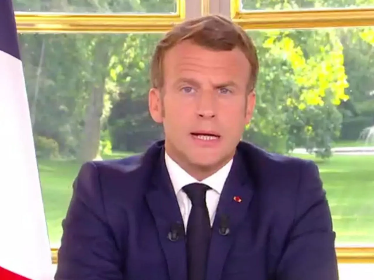 الرئيس الفرنسي إيمانويل ماكرون