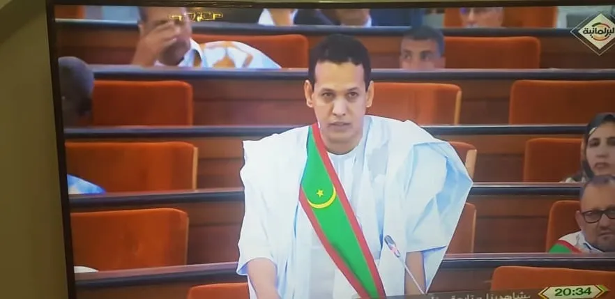 النائب البرلماني عن مدينة باركيول ديده ولد الطالب اعلي 