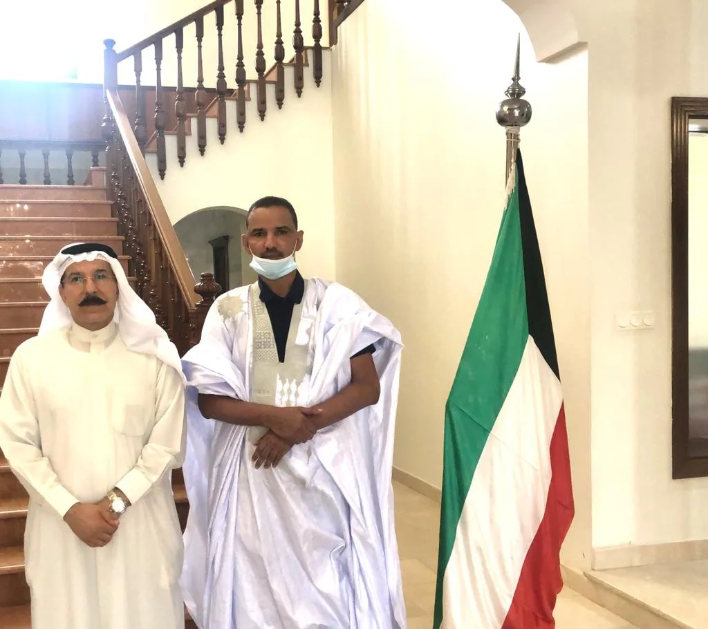 رئيس مكتب الجالية الموريتانية في الكويت الدكتور محمدن محمد خالد، وا?