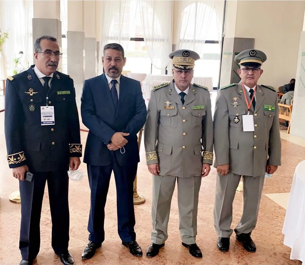 الوفد الموريتاني المشارك في الاجتماع