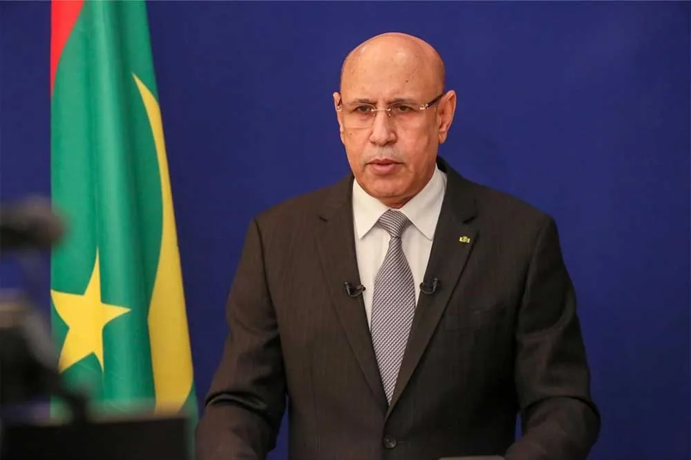 Mohamed-Cheikh-Ould-Ghazouani-le-President-mauritanien