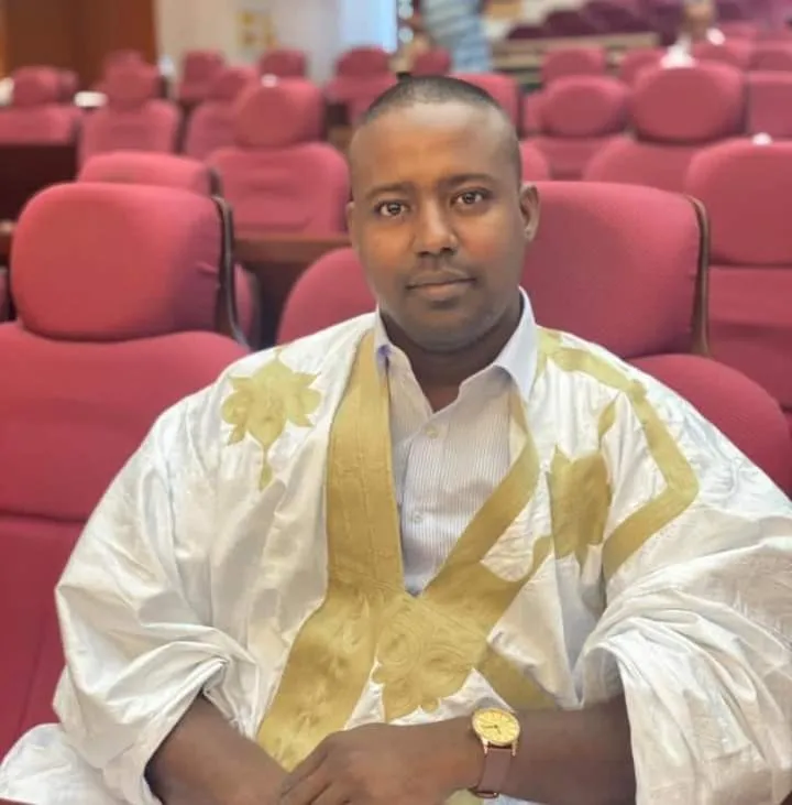 عضو المكتب التنفيذي لشباب حزب الاتحاد من أجل الجمهورية أحمد ولد شنان