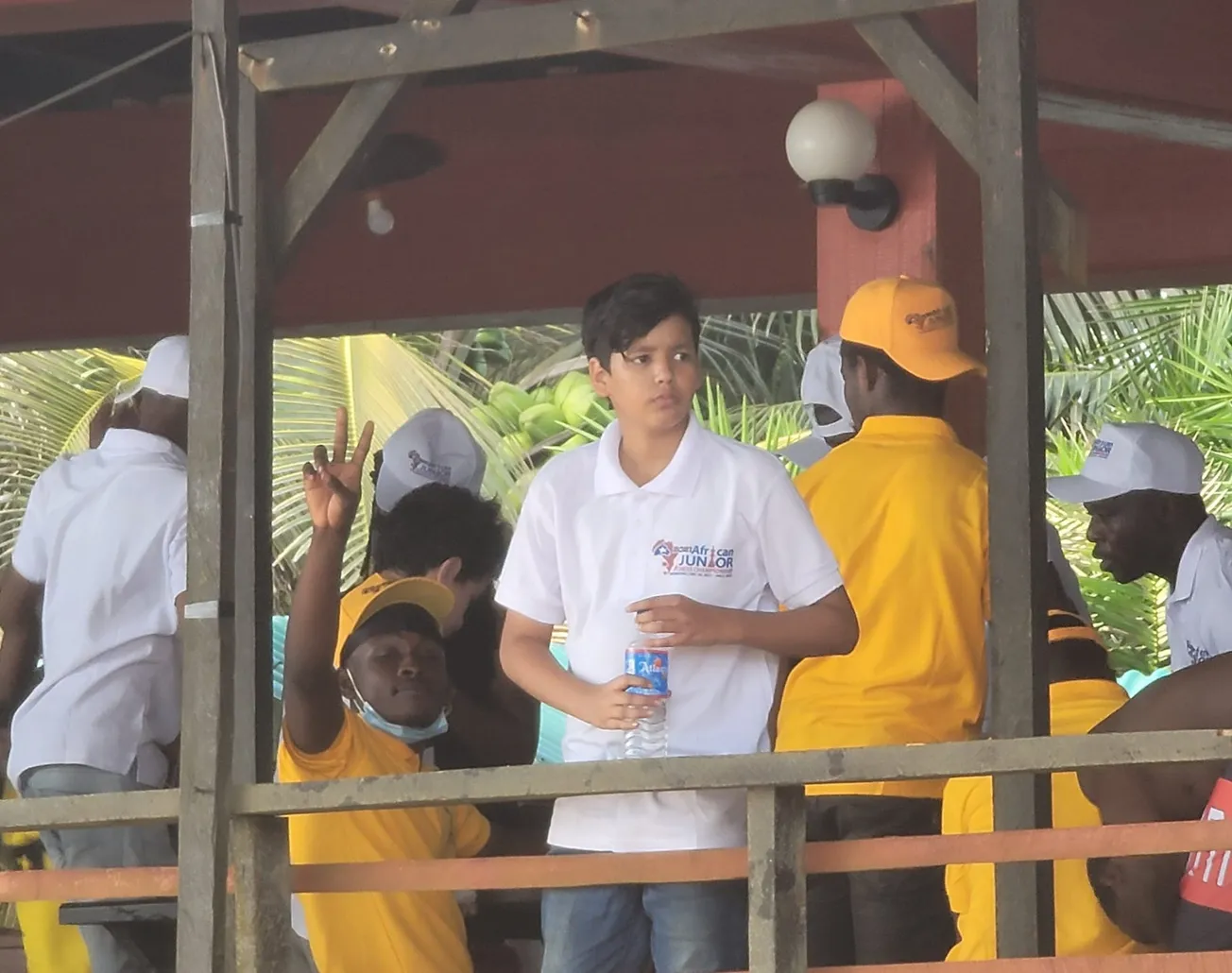 ولد الطالب محمد خلال فترة استراحة بين شطري البطولة