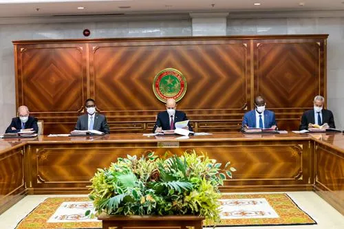 مجلس الوزراء خلال اجتماعها اليوم الأربعاء (وما)
