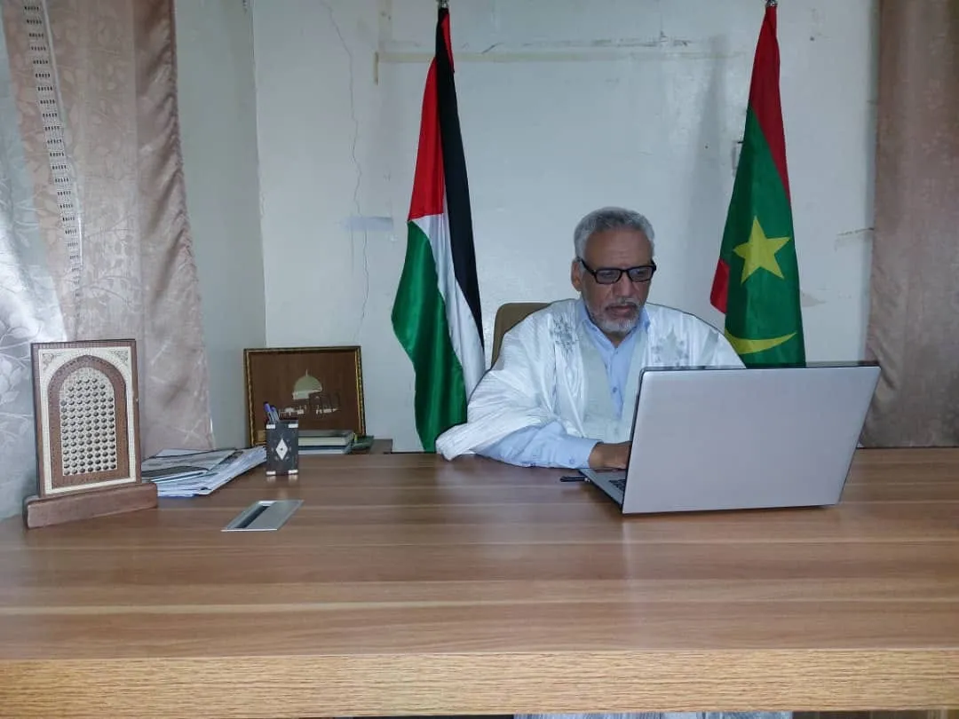 الأمين العام للرباط الوطني لنصرة الشعب الفلسطيني النائب البرلماني ا
