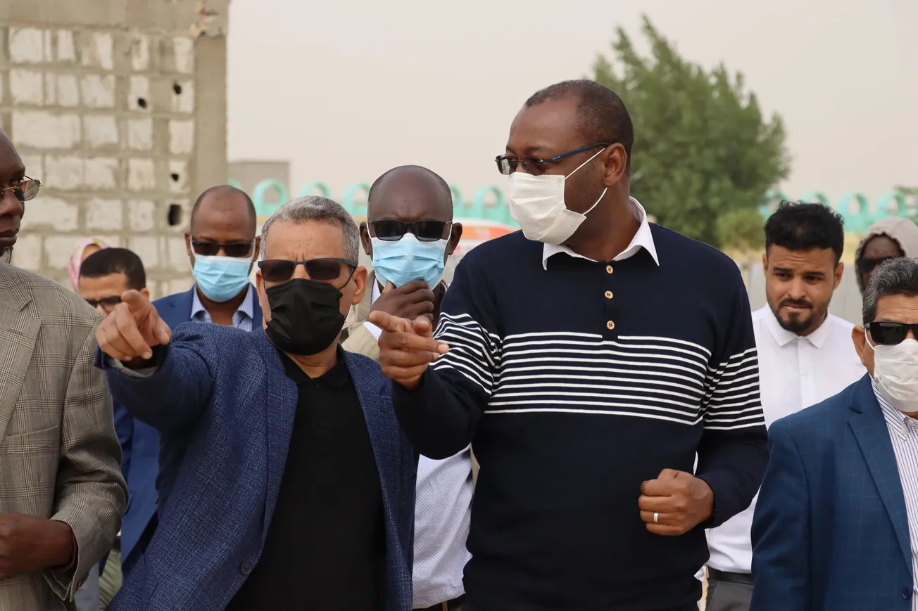 وزير الإسكان والعمران والاستصلاح الترابي خلال جولته اليوم