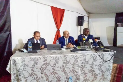 مدير صحة الطفل والتلقيح والتغذية، بوزارة الصحة موسي جاكان خلال المؤ?