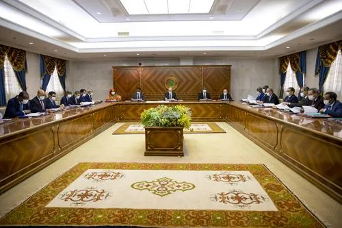 مجلس الوزراء خلال اجتماعها اليوم الأربعاء (وما)