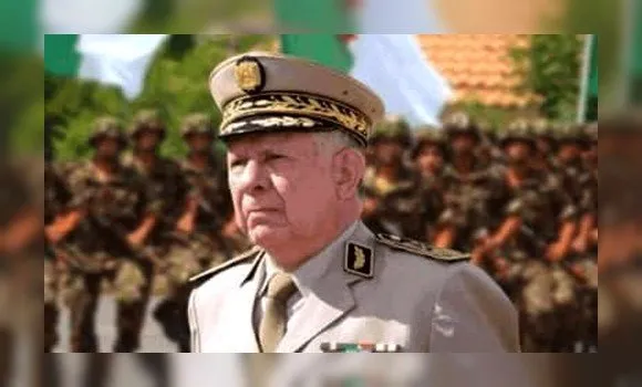رئيس أركان الجيش الجزائري الفريق السعيد شنقريحة